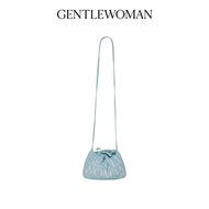 Gentlewoman Micro Dumpling : Blue Butterfly กระเป๋าผ้า กระเป๋าเกี๊ยว  gentlewomen กระเป๋า เสื้อ mini