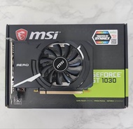 MSI GT1030 2G DDR4 มือสอง ไม่ต่อไฟเพิ่ม ประกัน Advice 2 ปี