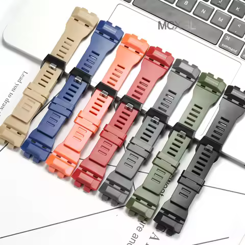 GBD100 Replacement Strap Suitable for Casio GBD-100 GBD-100-1/1A7/100SM-4/2A Men's Sport Waterproof 