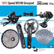 SHIMANO DEORE M5100 11 Speed Groupset 1X11 speed MTB HG601 Chain Bike Bicycle Accessories Parts