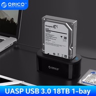 ORICO Dual Bay Hard Drive Docking Station สำหรับ 2.5/3.5 นิ้ว HDD SSD SATA ไปยัง USB 3.0 HDD Docking