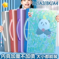 Taiwan Shipping a3 Picture Book Storage Clip Poster 8K 4K Painting a4 Collection Portable Drawing Pa