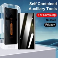 S23 Ultra S22Ultra Screen Protector Automatic quick stick tempered glass filmFor Samsung Galaxy S23U
