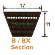 Vanbelt / fanbelt V belt Green seal bando B 78 or B78 or B-78