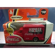MATCHBOX COCA COLA 2002 Matchbox Ford Box Truck - Coca-Cola LOT2C5110#0604