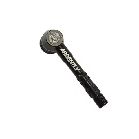 Ardently Disc Wheel 90 Degree Adapter Convert Connector Fixed Gear Track Bicycle Presta Valve Pump C