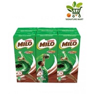 Milo Chocolate Malt Uht Packet Drink 6 x 200ml