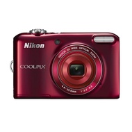 【Excellent】 Nikon COOLPIX L28 Digital Camera, 20.05 Megapixels, AA Battery Compatible, Red, L28RD