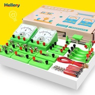 [Hellery] Physics Circuit Experiment Kit Educational Toy Basic Educational Physics Lab Equipment for
