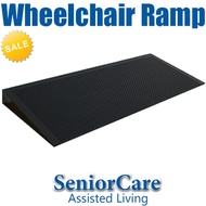 Wooden Wheelchair Ramp with Anti Slip Surface Mat for Lightweight Foldable Folding Motorised Wheel