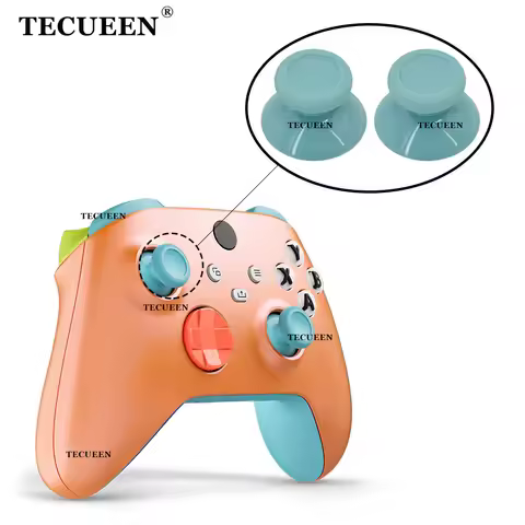 2pcs Replacement Thumbstick for Xbox Series X S Core Controller Rocker Buttons 3D Analog Joystick Co