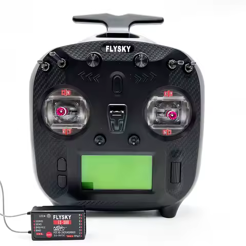 FLYSKY FS-ST8 ST8 2.4G 10CH ANT RGB Assistant 3.0 Radio Transmitter FS-SR8 SR8 Receiver for RC Airpl