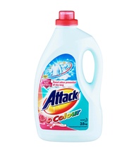 3.6KG Attack Liquid Detergent Colour Aroma Fresh