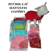 6pcs XS/M Size Spandex Pet Sando Vest