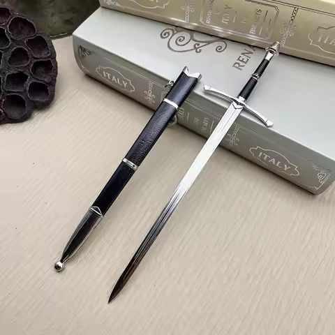 22cm Strider Ranger Sword The Lord of Aragorn II LOTR the Rings Movie Peripherals 1:6 Full Metal Mod