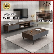 Nordic TV Console Coffee Table Combination Living Room Floor Cabinet Wall Cabinet Bedroom Light Luxury TV Cabinet