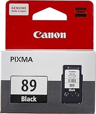 Canon PG-89 Original Black Standard Yield Ink Cartridge | Works with E560 | 9079B001AA