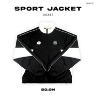 SO.ON : Sport Jackets เสื้อแจ็คเก็ตผ้าร่ม มีซิป มีซับใน รุ่น Sport Jacket