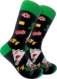 Men's Premium Comfort Casino Socks, Casino, 7-13
