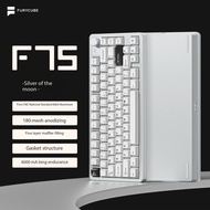 FURYCUBE F75 mechanical keyboard aluminum lumps basket structure customized product RGB the third mo