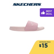 Skechers Women Cali Side Lines 2.0 Quikslide Walking Slides - 8730086-LTPK