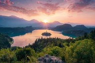 17445 3000片歐洲進口拼圖 RAV 風景 阿爾卑斯山布萊德湖