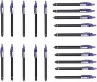 Pentel Energel Click BL-437R Blue ink Roller Gel Pen (Pack of 20) (Free Key-chain)