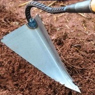 Small tip hoe, manganese steel, non-stick hoe, rice field soil, triangular hoe, good quality