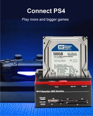 2.5 "/3.5" USB 3.0/ประเภท C ถึง2พอร์ต SATA 1พอร์ต IDE HDD ไดรฟ์การ์ด Hub พร้อม OTB/OTC