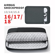 17 18 inch Laptop Bag Airbag Shockproof Inner Sleeve Tablet iPad Storage Bag for Women and Men 15 16