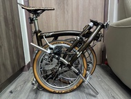Brompton C line 黑清漆 小布 摺單車