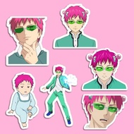 HP Saiki Kusou saiki K anime Sticker saiki anime merch Sticker cellphone Sticker laptop Sticker