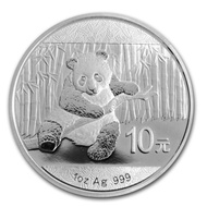 Panda 1 Oz Silver Coin (Year 2015)