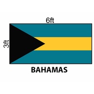 Bahamas Flag 3x6ft, Bahamas Flag 3x6ft, Polyester