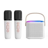 1-2 Wireless Microphone Karaoke Machine Portable Bluetooth 5.3 PA Speaker System MP3 Player Karaoke Machine For Kids Adults Home