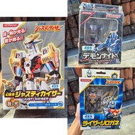 Justiisers gransazer figure DX Justi Kaiser, Riser Shirogane, Demon Knight Original Konami MISB