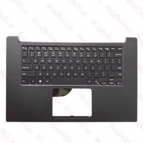 LL For Dell XPS 15 9550 Precision 5510 M5510 Palmrest Cover US Backlit Keyboard