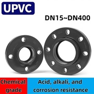 UPVC Flange Ring Live Sleeve DN15~DN400 Plastic Flange Plate PVC Tube Split Flange Seat Joint