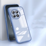 For OnePlus 12R 12 Case Camera Protection Semi Transparent Soft Silicone Shockproof with Lens Protec