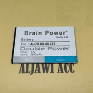 Baterai Batre Battery Aldo XS Smart 4G ALDO xs Double Power Battery Hp