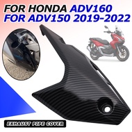 For Honda ADV160 ADV 160 ADV150 ADV 150 2021 2022 Motorcycle Accessories Muffler Protector Exhaust Pipe Cover Guard Carb
