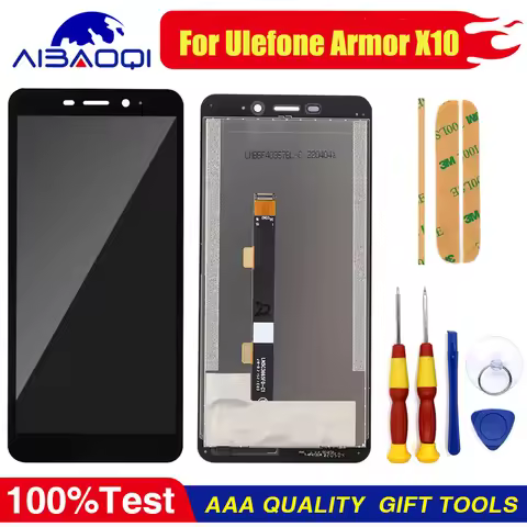 100% Original 5.45 Inch LCD Display For Ulefeone Armor X10 Ulefeone Armor X10 Pro Touch Screen Digit