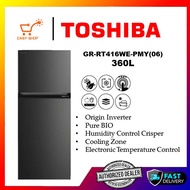 Toshiba 360L Inverter Refridgerator Fridge - GR-RT416WE-PMY(06