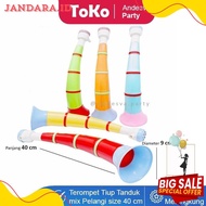 Nih Horn Trumpet New Year Trumpet/ Plastic Inflatable Trumpet/ Curved Horn Trumpet/