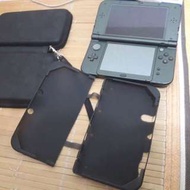 3DS LL 9成新 付你保護殼保護套充電器