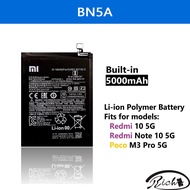 Battery BN5A For Redmi Note 10 / Note 10 5G / Poco M3 Pro 5G Battery Spare Parts