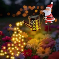 Innovative Santa Solar Garden Ornaments Unique Santa Design Ornaments For Outdoor Pathway Markers