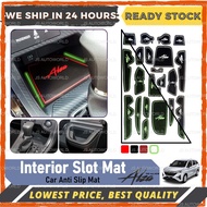 [READY STOCK] Perodua Alza 2022 Anti Slip Slot Mat Alza Baru 2022 Aksesori Accessories 2022 Perodua 