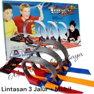 3-TRACK RACING TRACK CAR TRACK/ HW TRACK/ HW CAR TRACK/