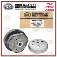 DRIVE PLATE PULLEY ASSY SET (FRONT & REAR) - MODENAS/ KYMCO - ELEGAN 250i/ ELEGAN 250/ ME 250 - 2301